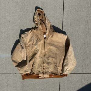 Vintage Carhartt Thermal Lined Duck Active Jacket Tan
